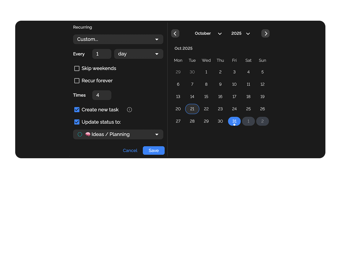 Flexible Configuration